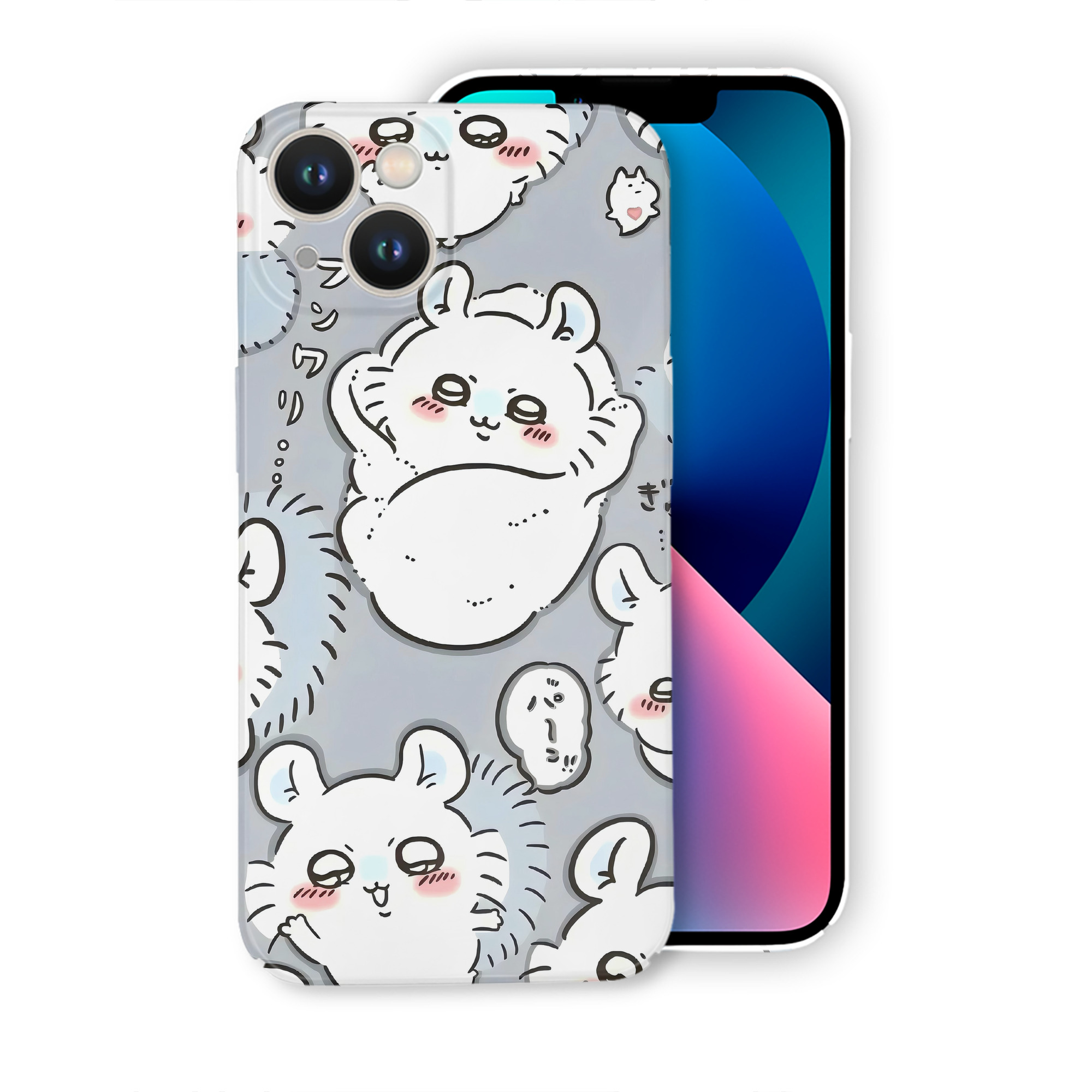 （画像用） ちいかわ Chii-kawa 【iPhone 14シリーズ対応】ハードケース